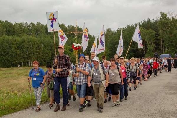 Odwiedziny pielgrzymów sercańskiej "szóstki"